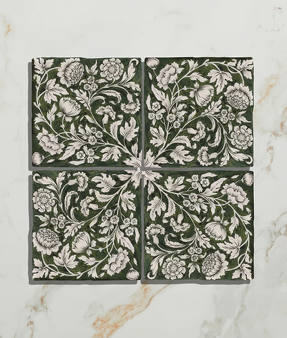 Studio Assisi Green Ceramic - Hyperion Tiles