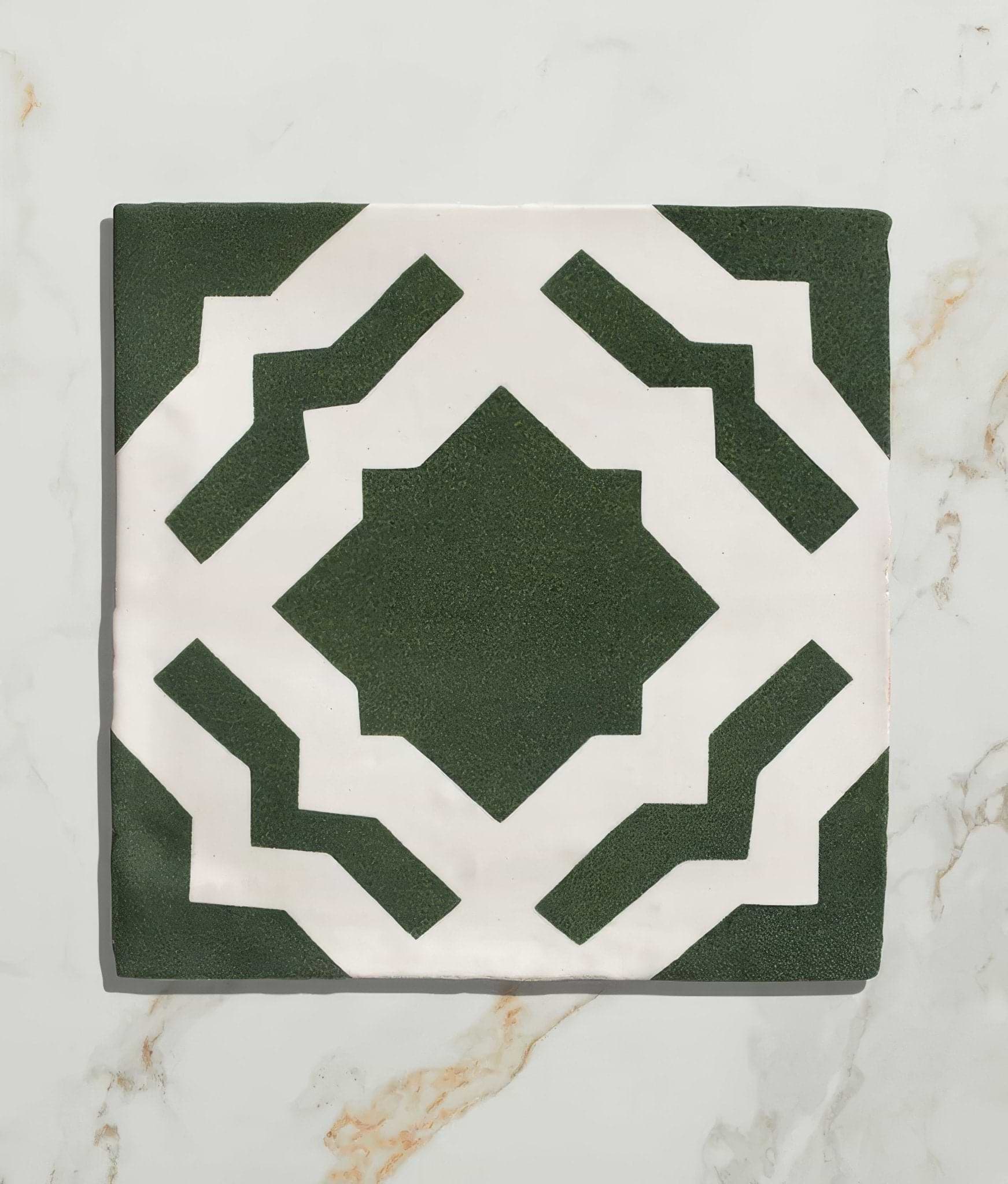 Studio Cassius Dark Green Ceramic - Hyperion Tiles