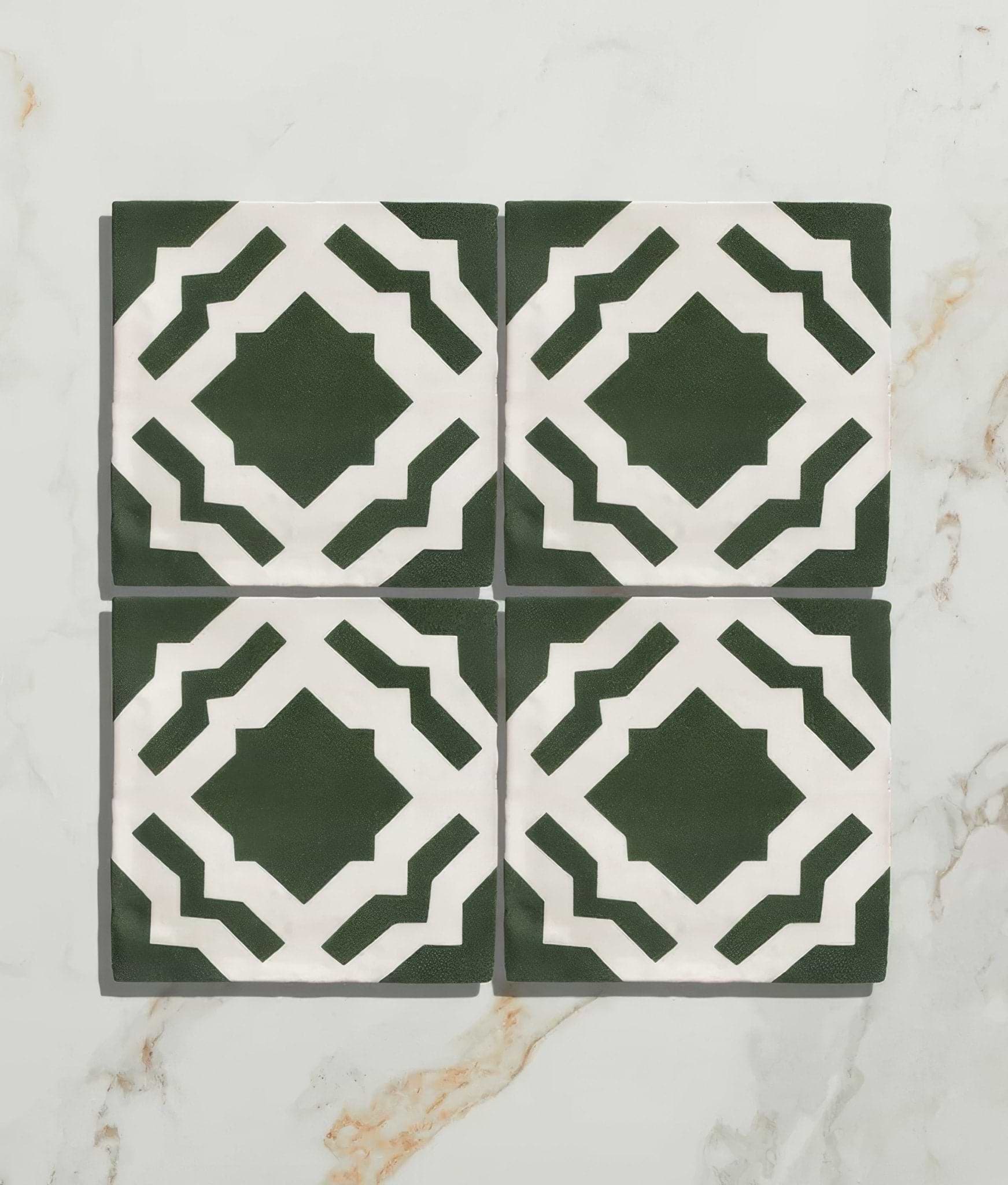 Studio Cassius Dark Green Ceramic - Hyperion Tiles