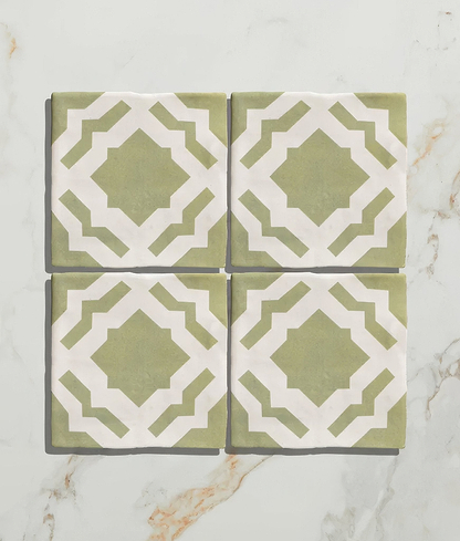 Studio Cassius Light Green Ceramic - Hyperion Tiles