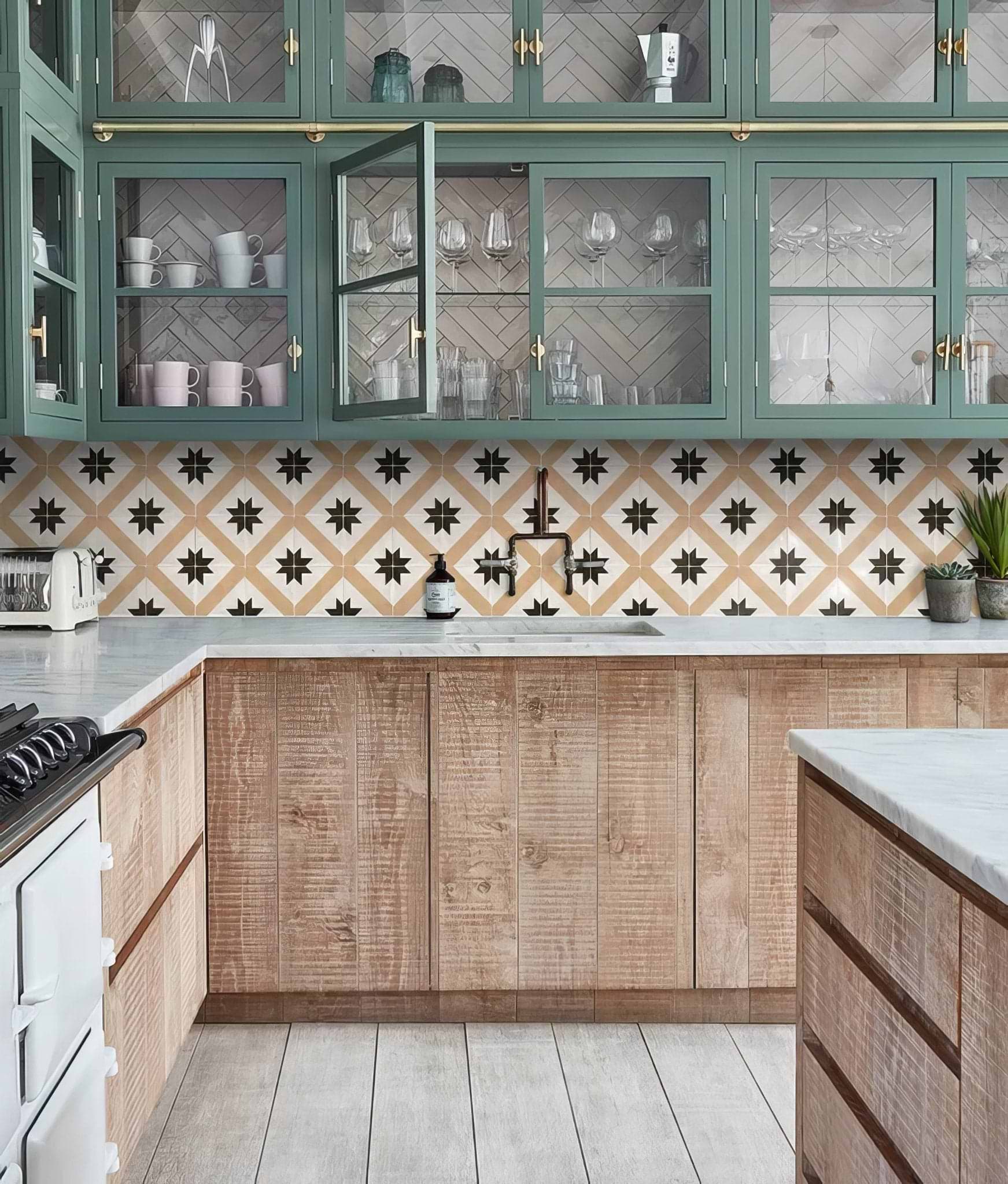 Studio Étoile Brown Star Ceramic - Hyperion Tiles