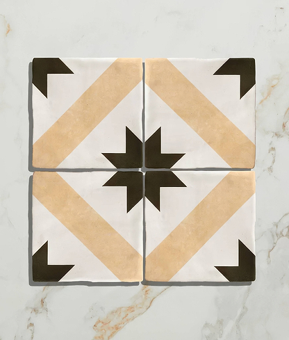 Studio Étoile Brown Star Ceramic - Hyperion Tiles