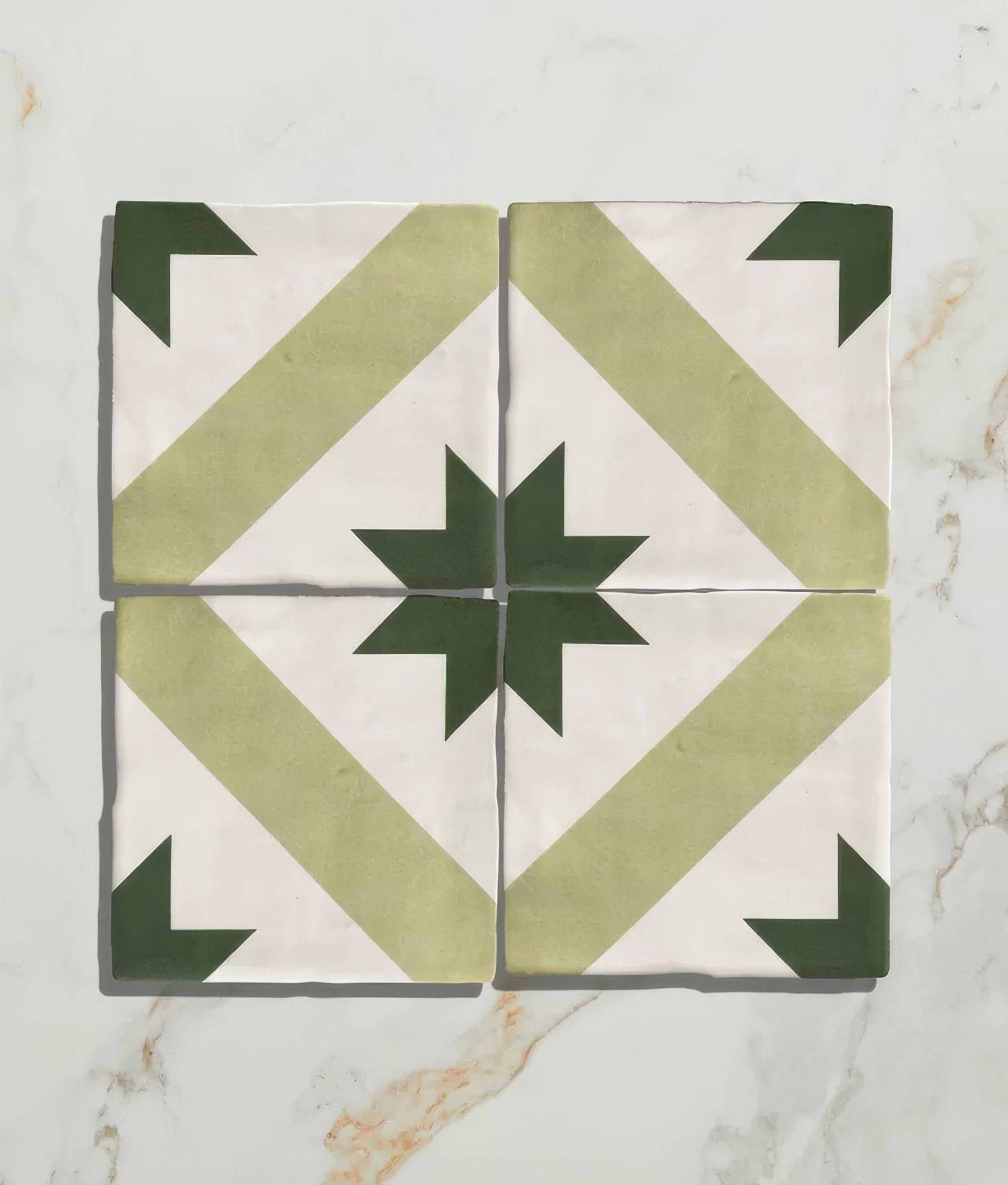 Studio Étoile Green Star Ceramic - Hyperion Tiles