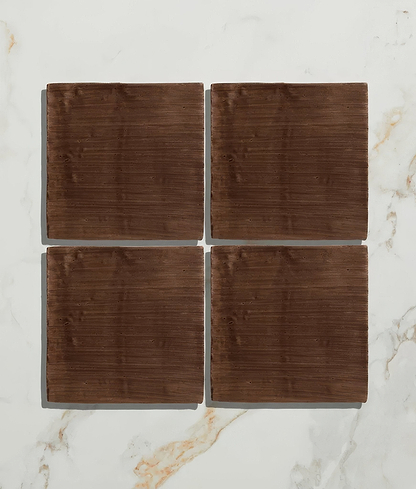 Studio Jamboree Handpainted Ceramic Chocolate Field - Hyperion Tiles