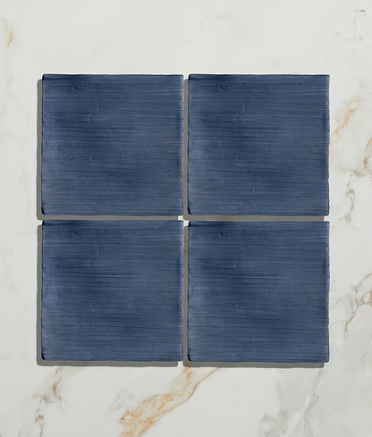 Studio Jamboree Handpainted Ceramic Denim Field - Hyperion Tiles