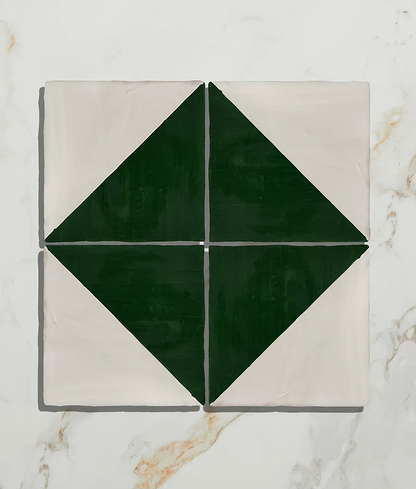 Studio Jamboree Handpainted Ceramic Holly Tri - Hyperion Tiles