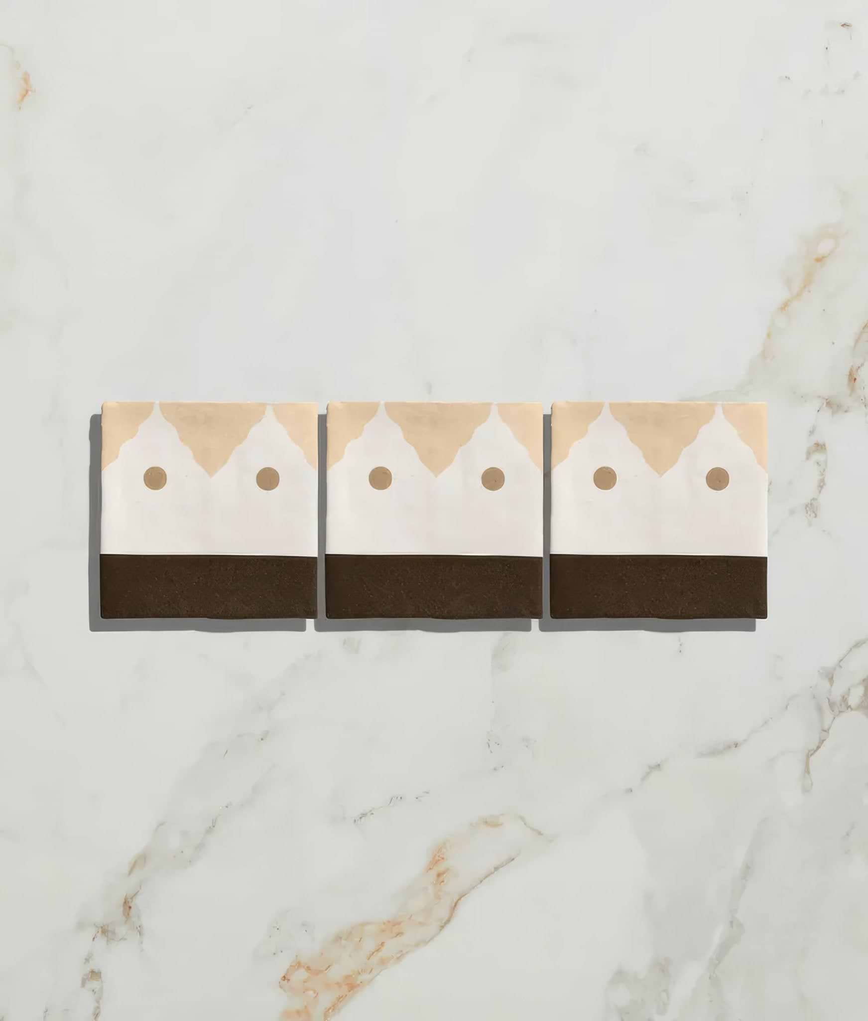 Studio Minaret Brown Dot Ceramic - Hyperion Tiles