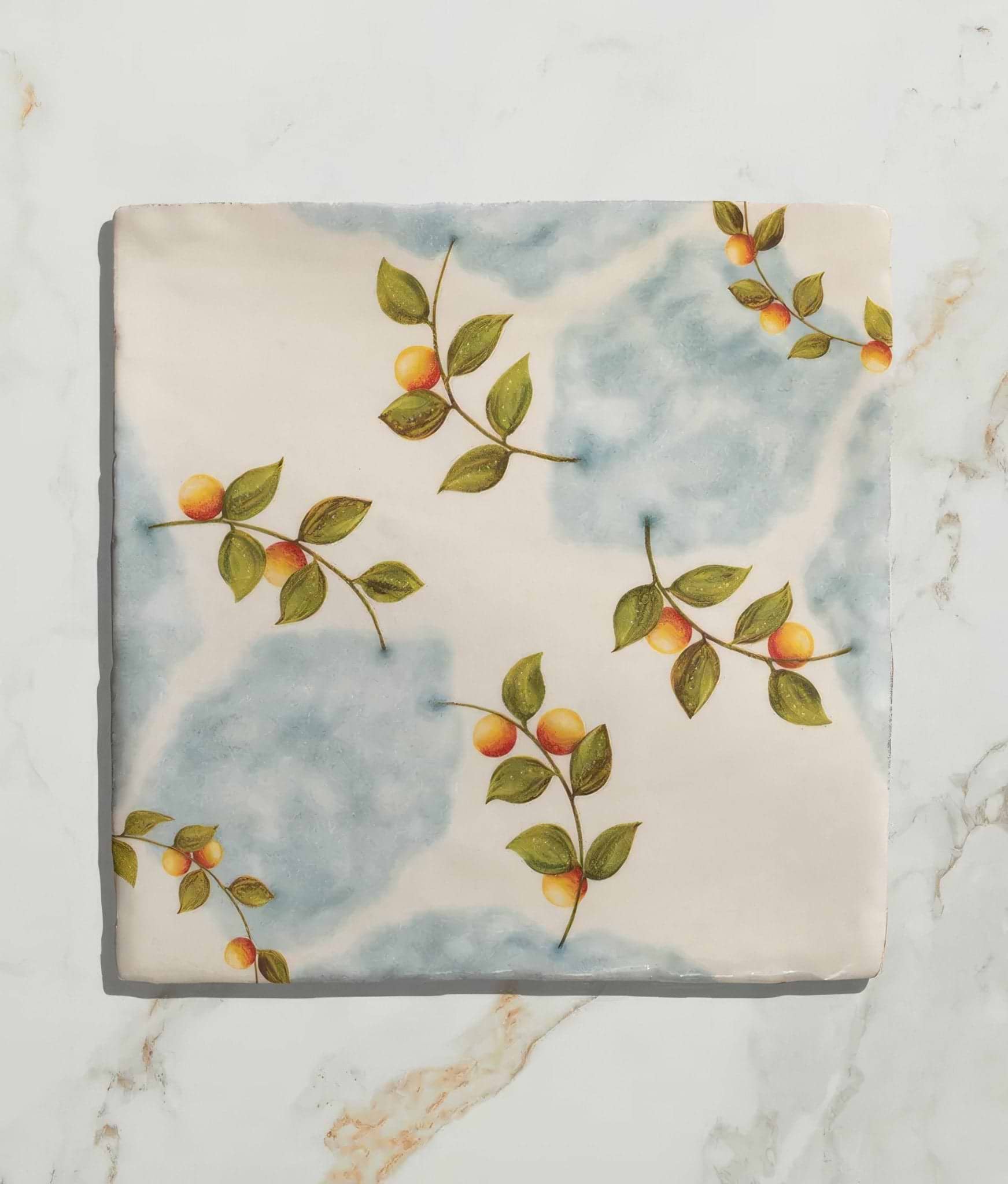 Studio Nonna's Kitchen Nuvola Arancio Ceramic - Hyperion Tiles