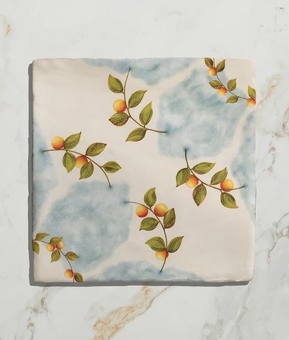 Studio Nonna's Kitchen Nuvola Arancio Ceramic - Hyperion Tiles