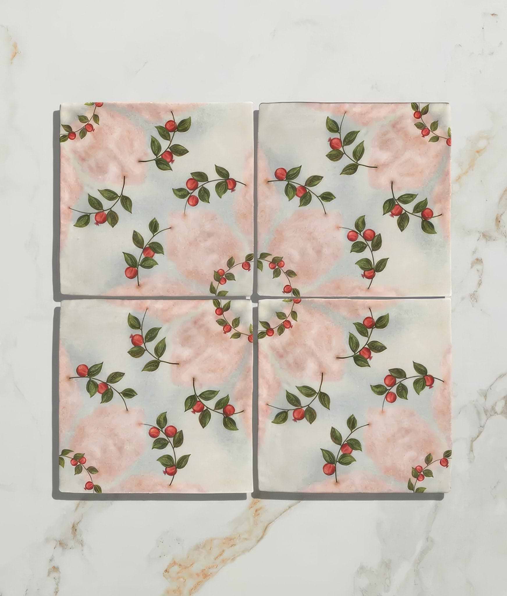 Studio Nonna's Kitchen Nuvola Melograno Ceramic - Hyperion Tiles