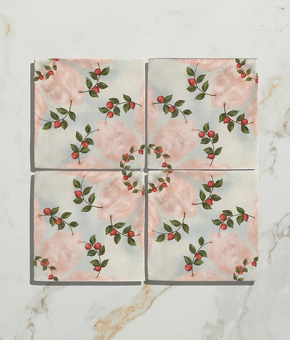 Studio Nonna's Kitchen Nuvola Melograno Ceramic - Hyperion Tiles