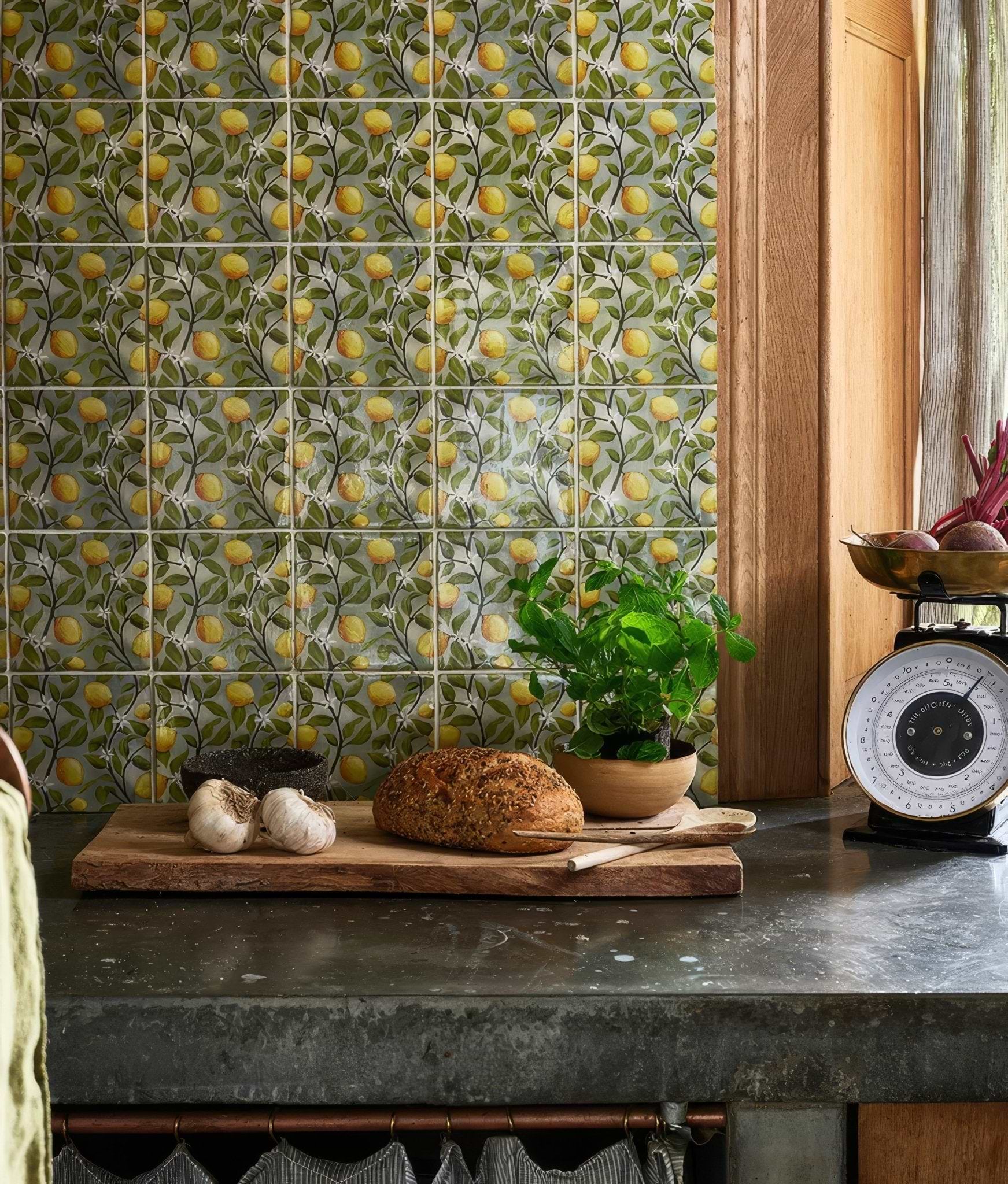 Studio Nonna's Kitchen Sorrento Azzuro Ceramic - Hyperion Tiles