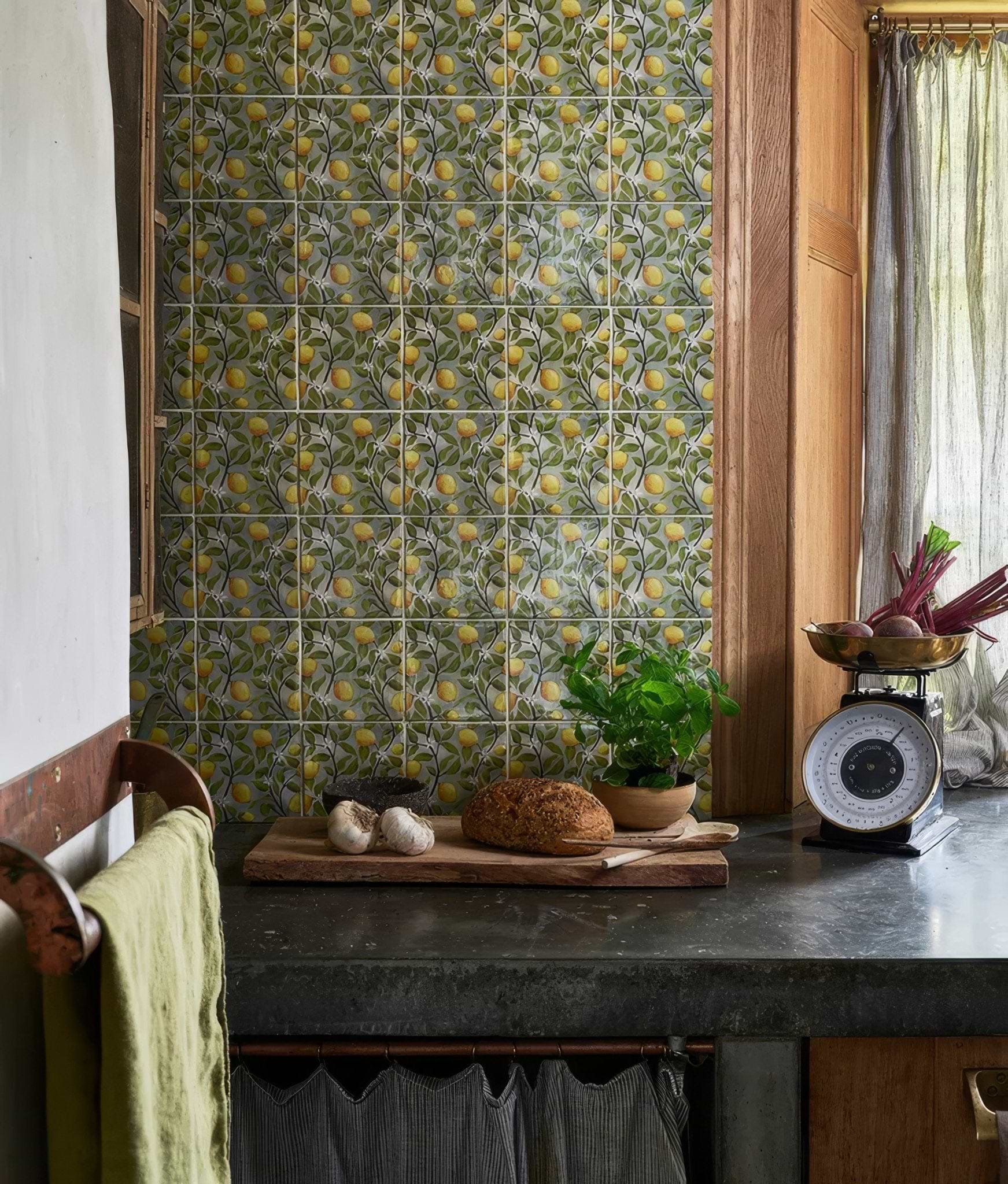 Studio Nonna's Kitchen Sorrento Azzuro Ceramic - Hyperion Tiles