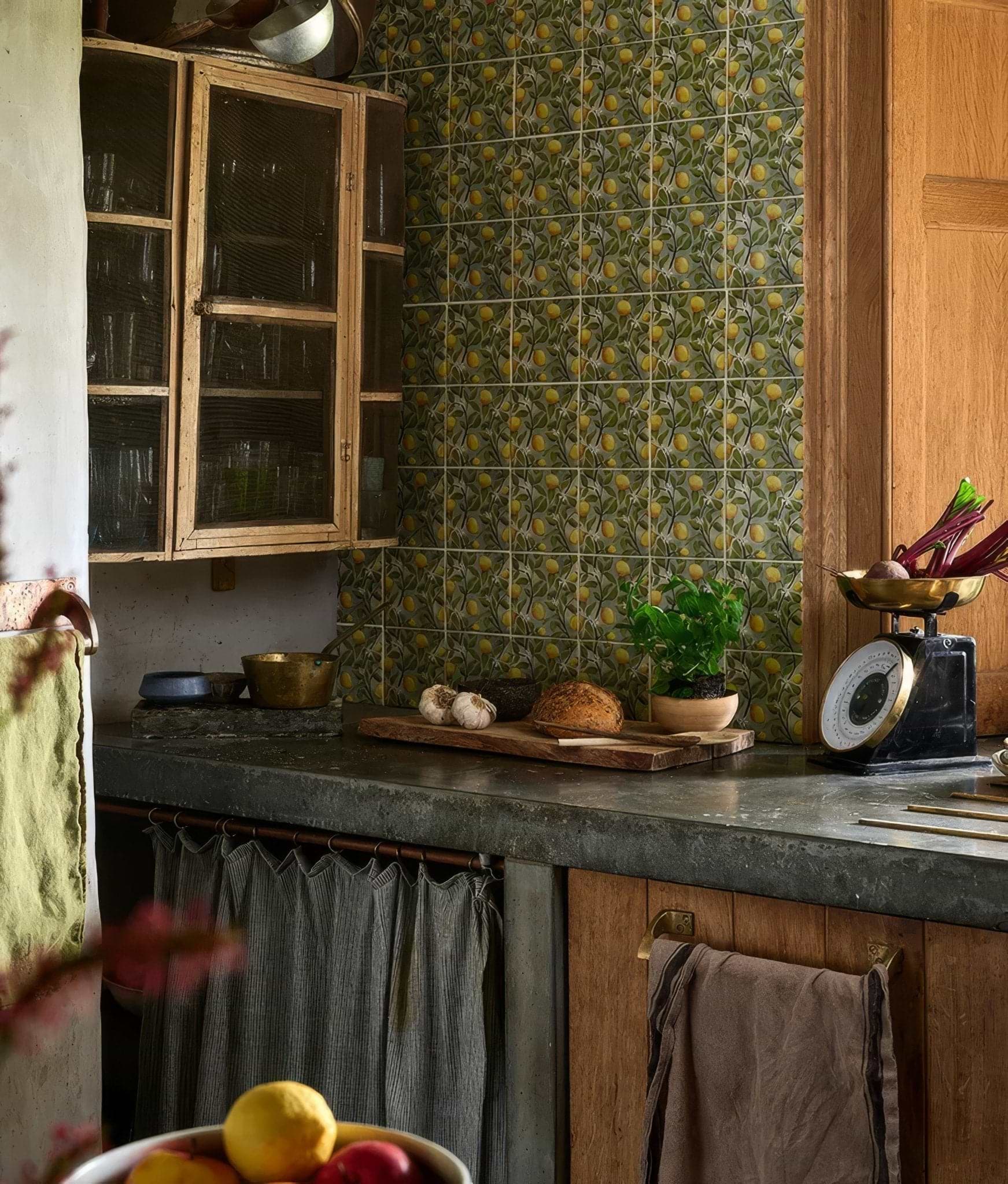 Studio Nonna's Kitchen Sorrento Azzuro Ceramic - Hyperion Tiles