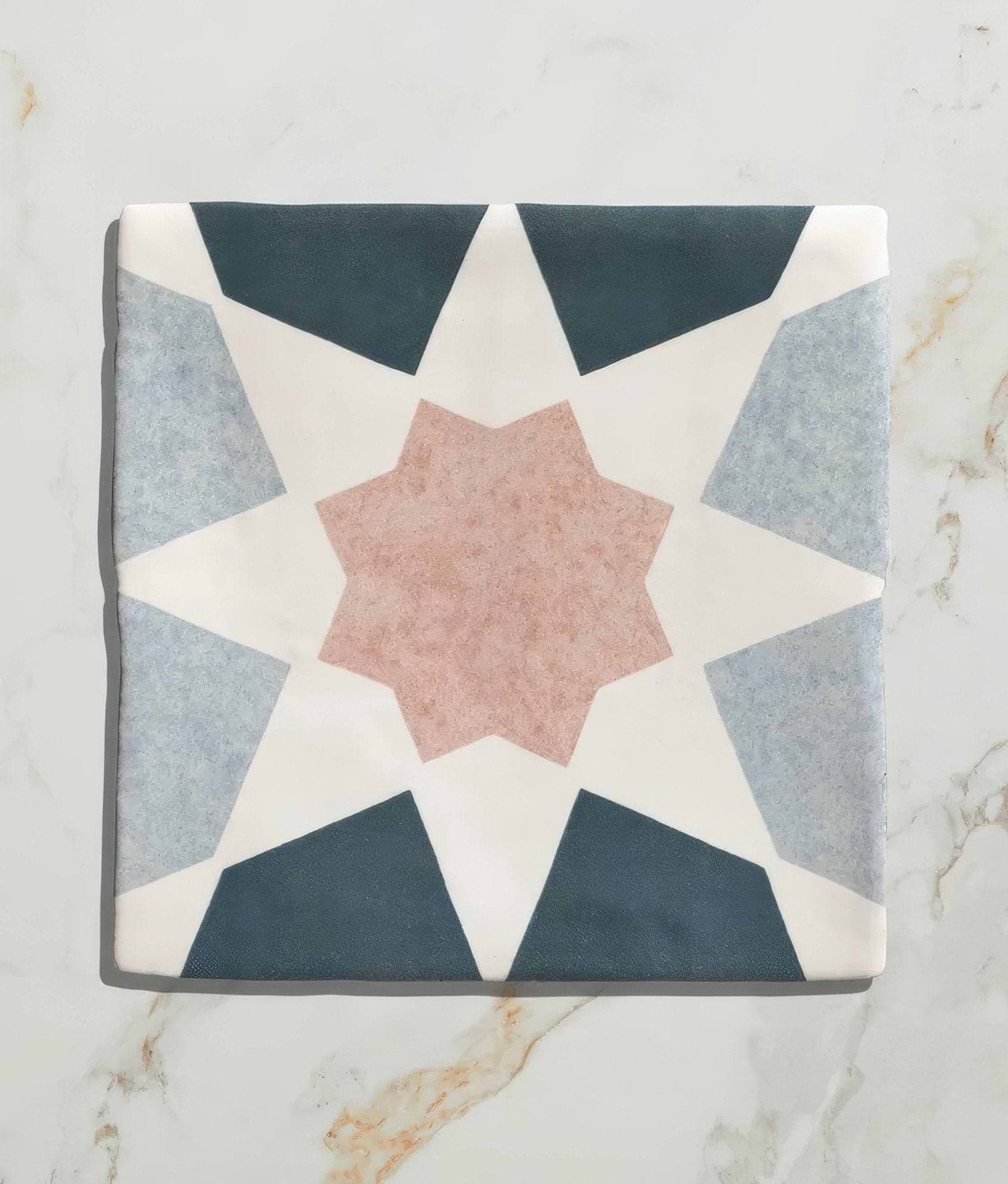 Studio Souk Pink Star Ceramic - Hyperion Tiles