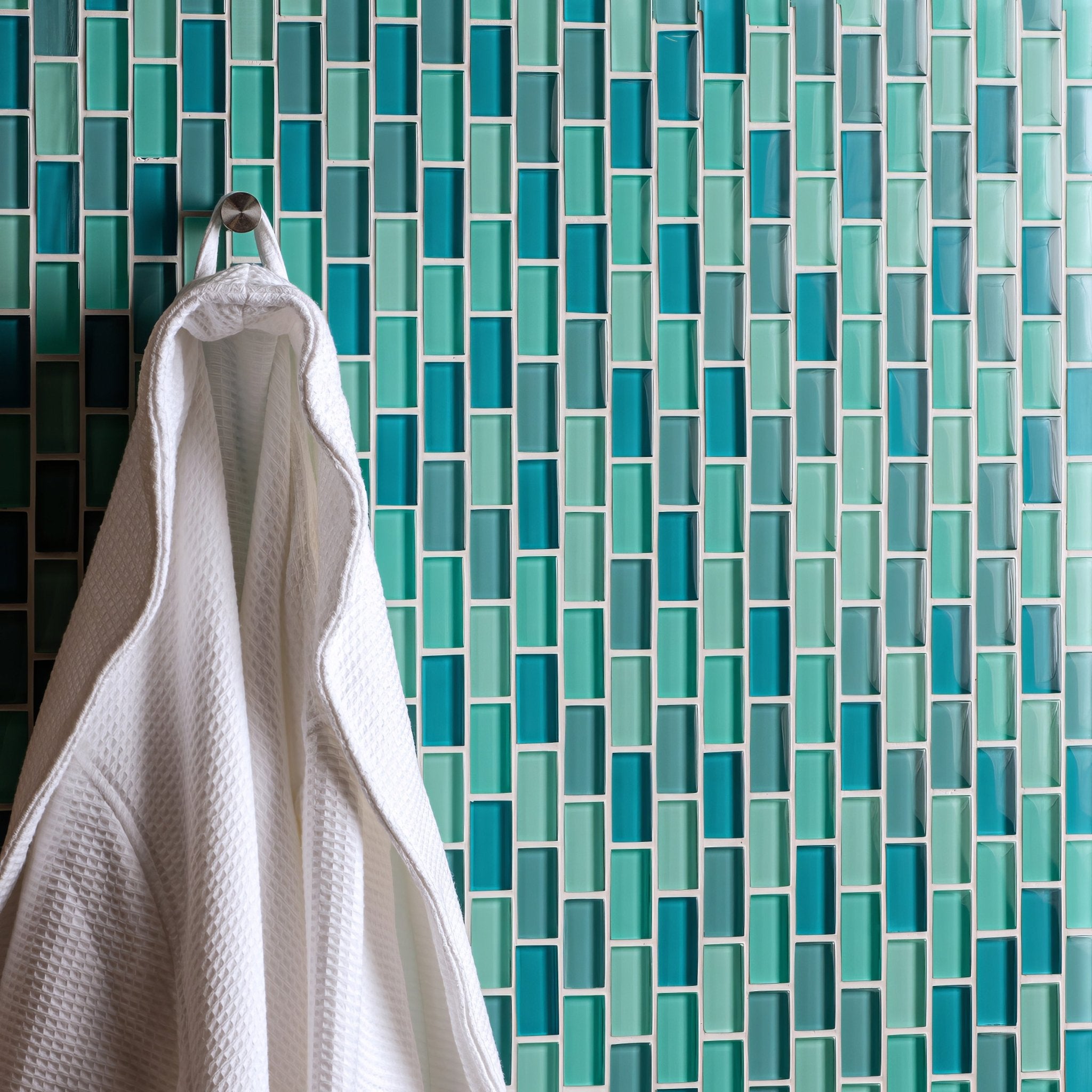 Superior Clear Brickbond Mosaics - Hyperion Tiles