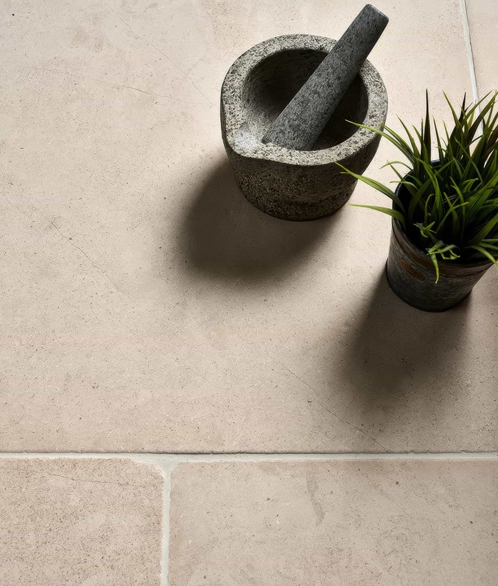 Swanage Limestone Tumbled Finish - Hyperion Tiles