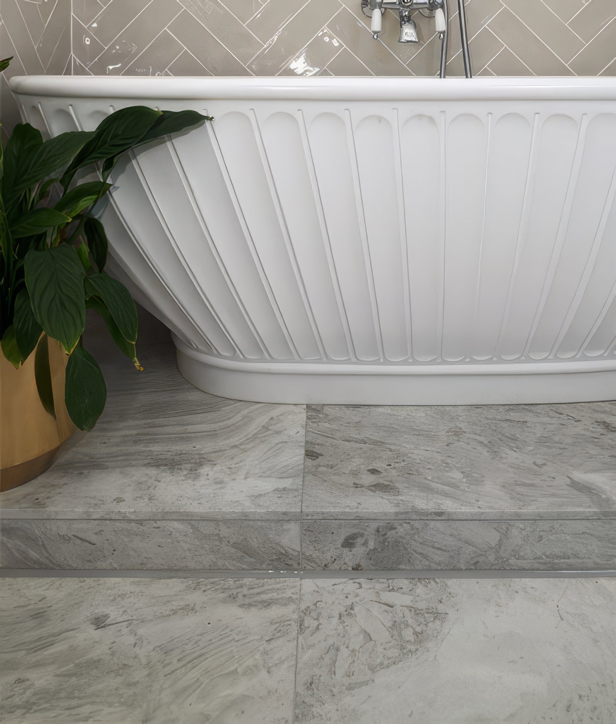 Taj Mahal Marble Honed Finish 45.7 x 45.7cm By Hyperion Tiles