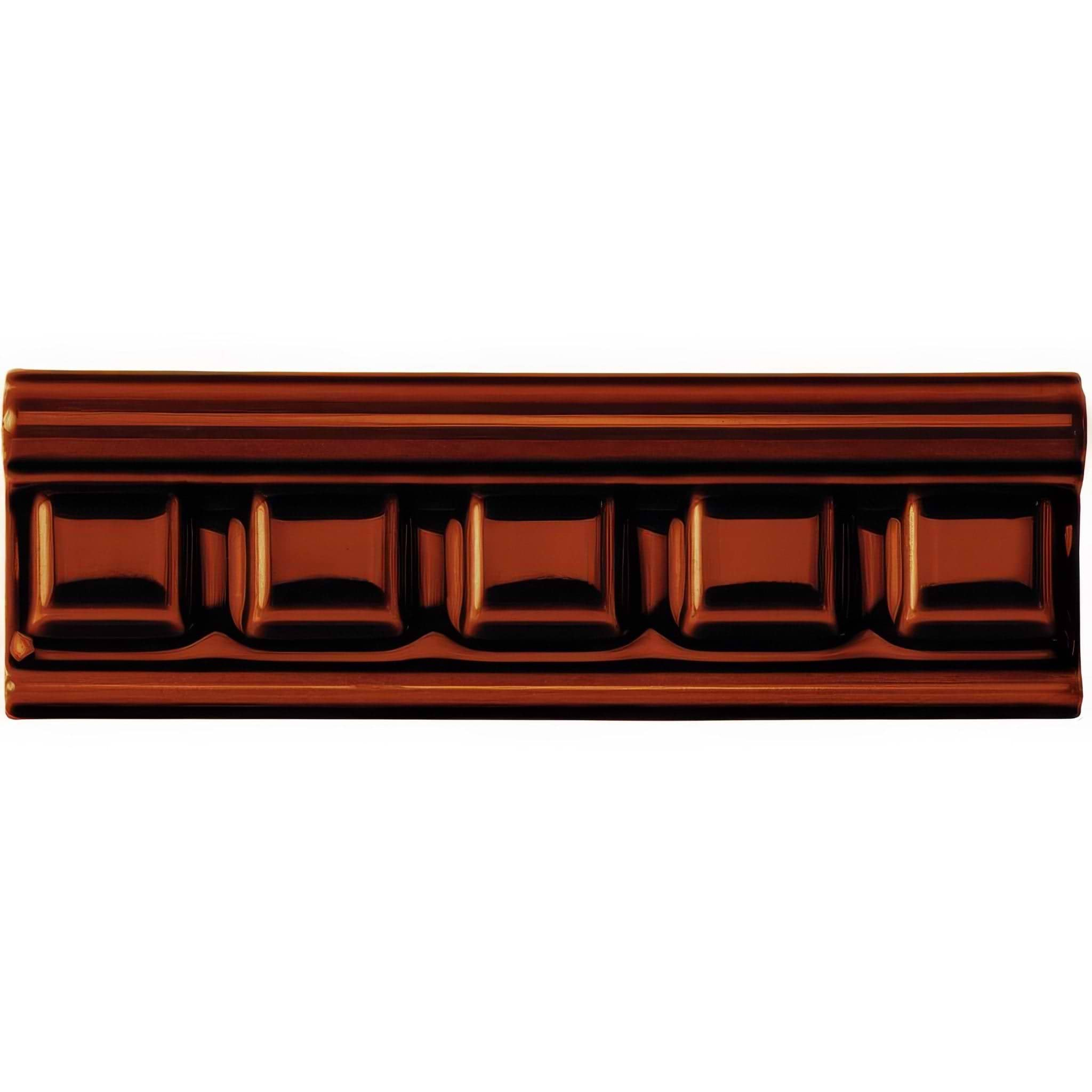 Teapot Brown Dentil Moulding - Hyperion Tiles