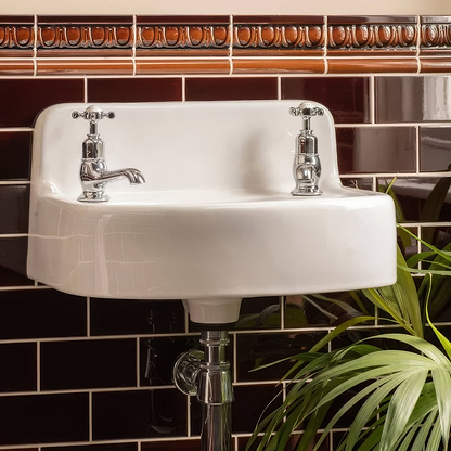 Teapot Brown Half Tile - Hyperion Tiles