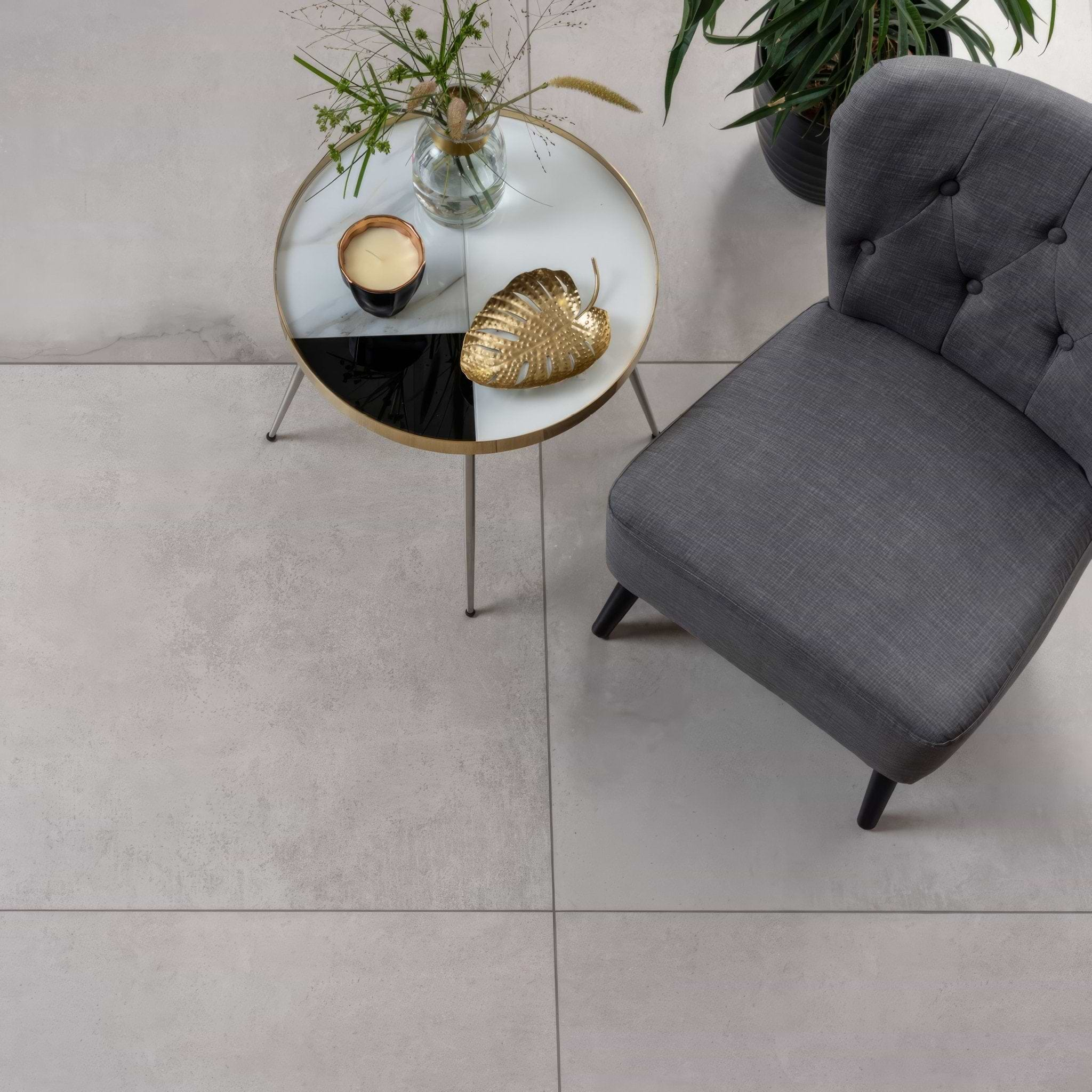 Toronto Off White Rectified Glazed Matt Porcelain - Hyperion Tiles