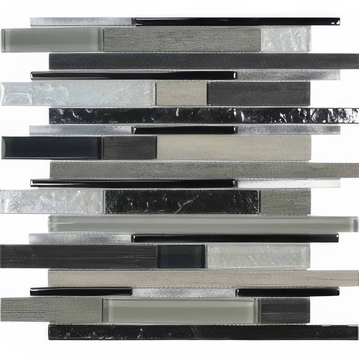 Trip Timber Gris Mosaic - Hyperion Tiles