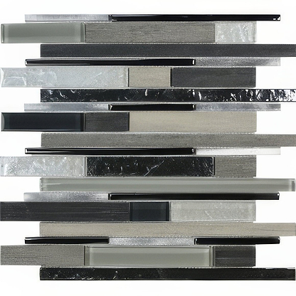 Trip Timber Gris Mosaic - Hyperion Tiles