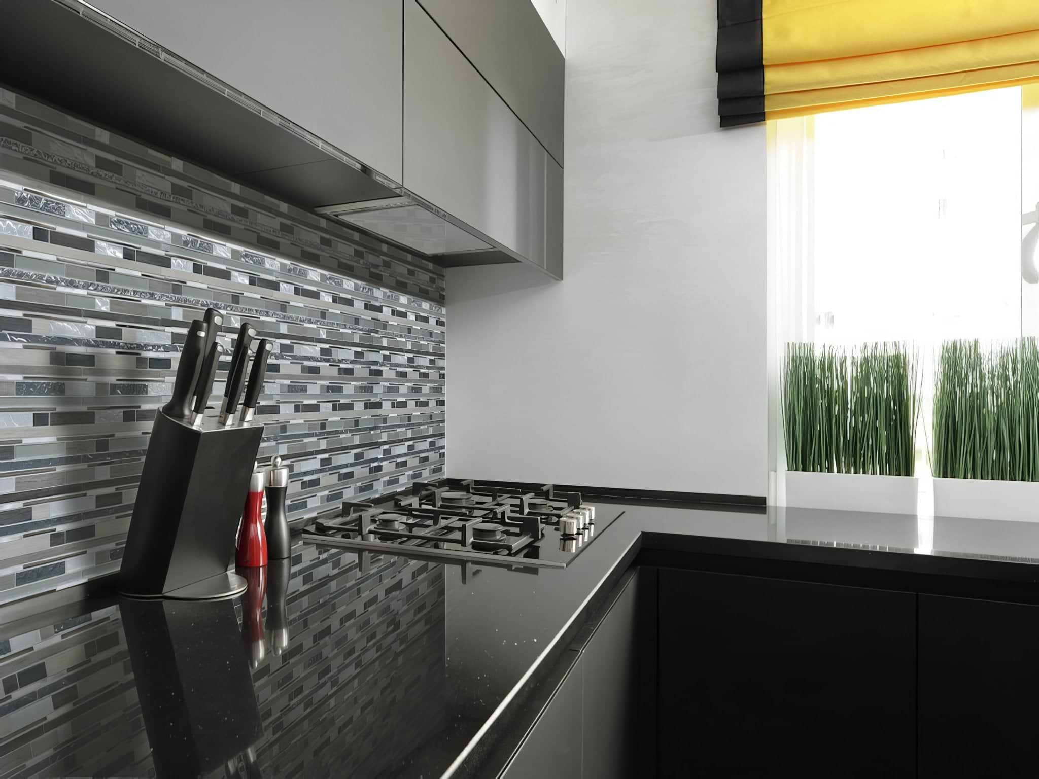 Trip Timber Gris Mosaic - Hyperion Tiles