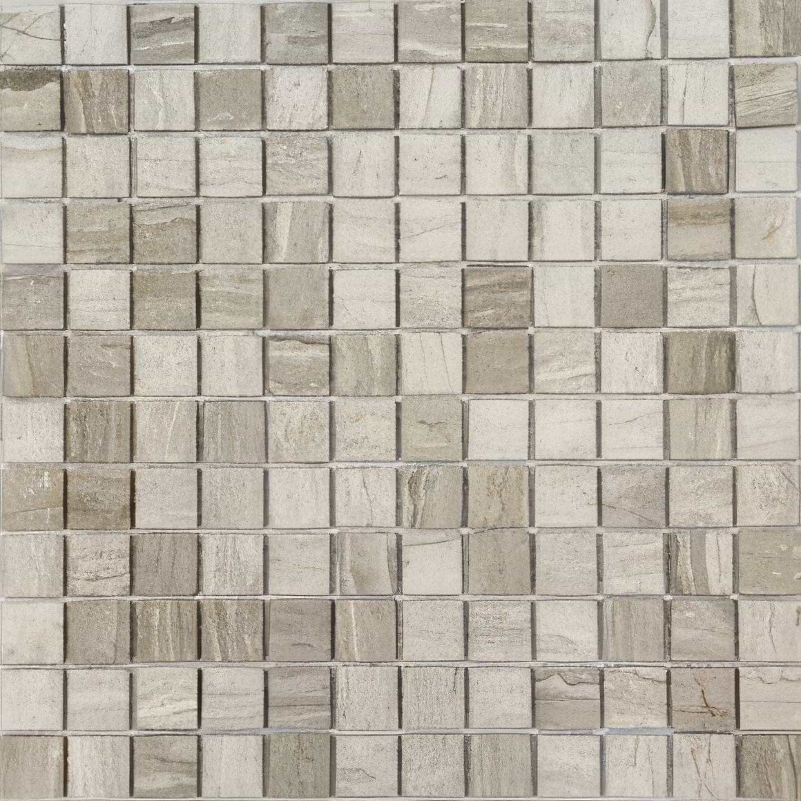 Trip Wooden Grey Mosaic - Hyperion Tiles