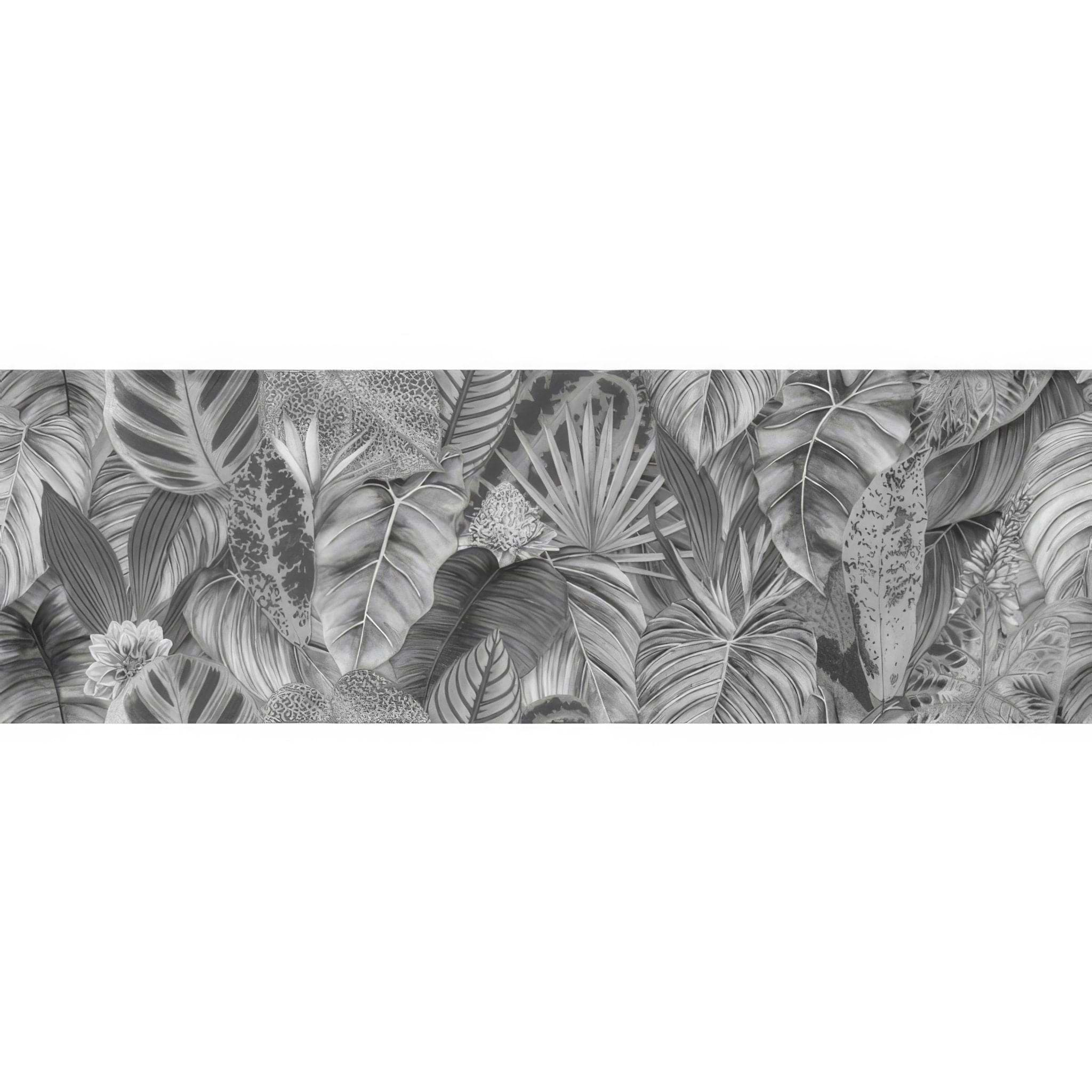 Tropical Oasis Monochrome Single Tile - Hyperion Tiles