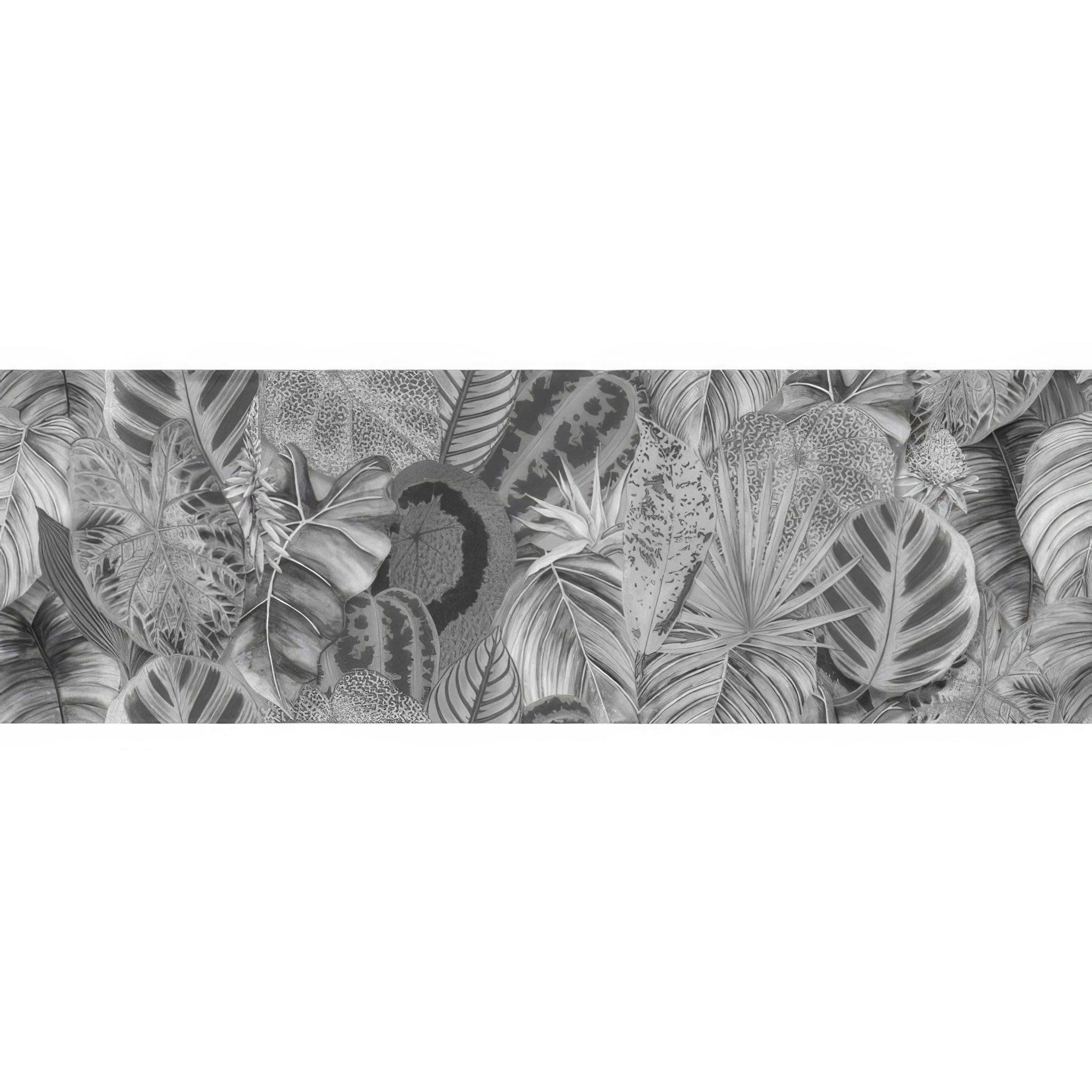 Tropical Oasis Monochrome Single Tile - Hyperion Tiles