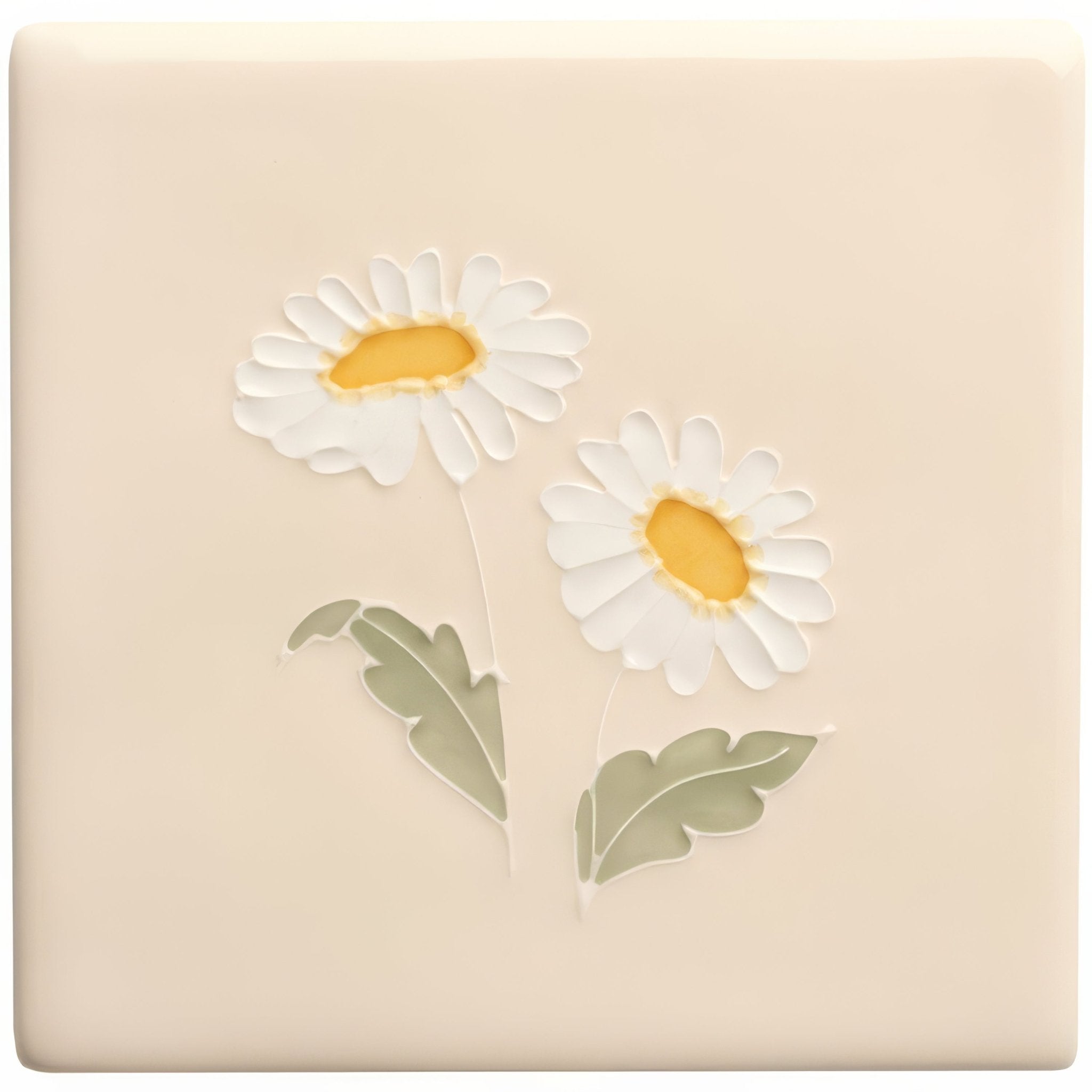 Tubelined Floral Collection Daisy - Hyperion Tiles