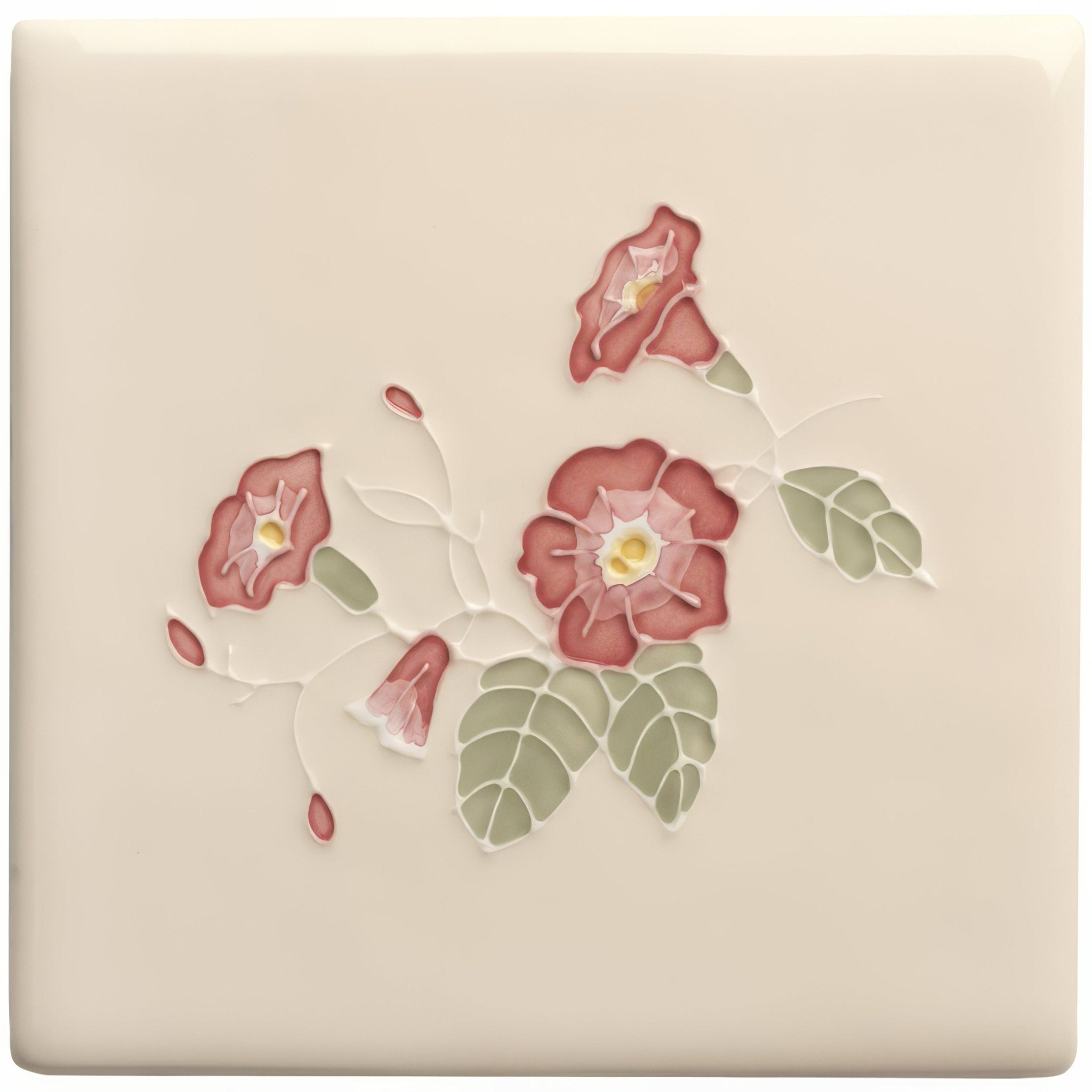 Tubelined Floral Collection Sea Bindweed - Hyperion Tiles