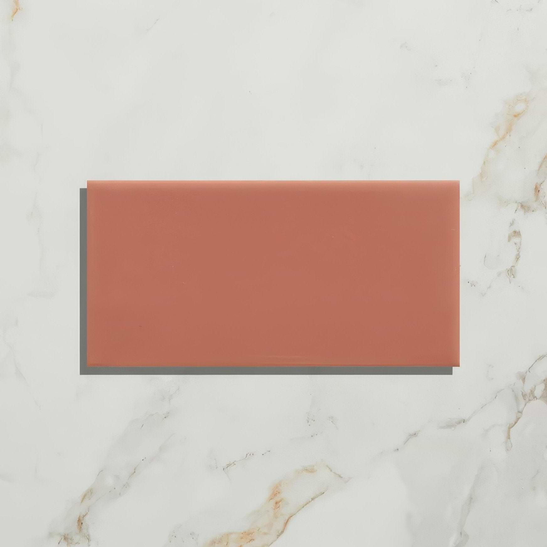 Tunstall Ceramic Brick Coral - Hyperion Tiles