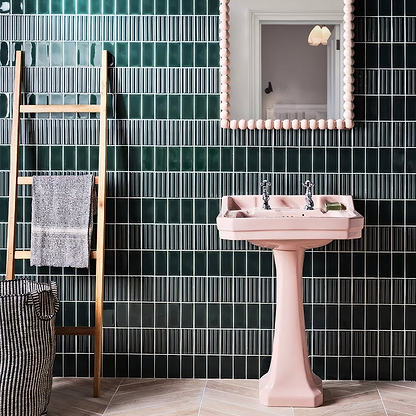 Tunstall Ceramic Brick Royal Green - Hyperion Tiles