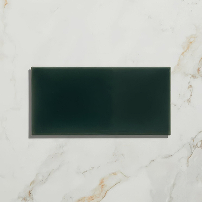 Tunstall Ceramic Brick Royal Green - Hyperion Tiles