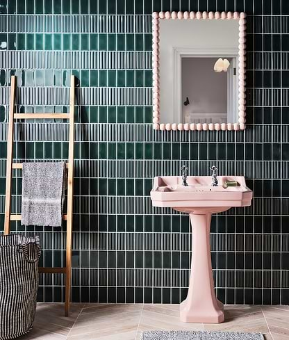 Tunstall Ceramic Brick Royal Green - Hyperion Tiles