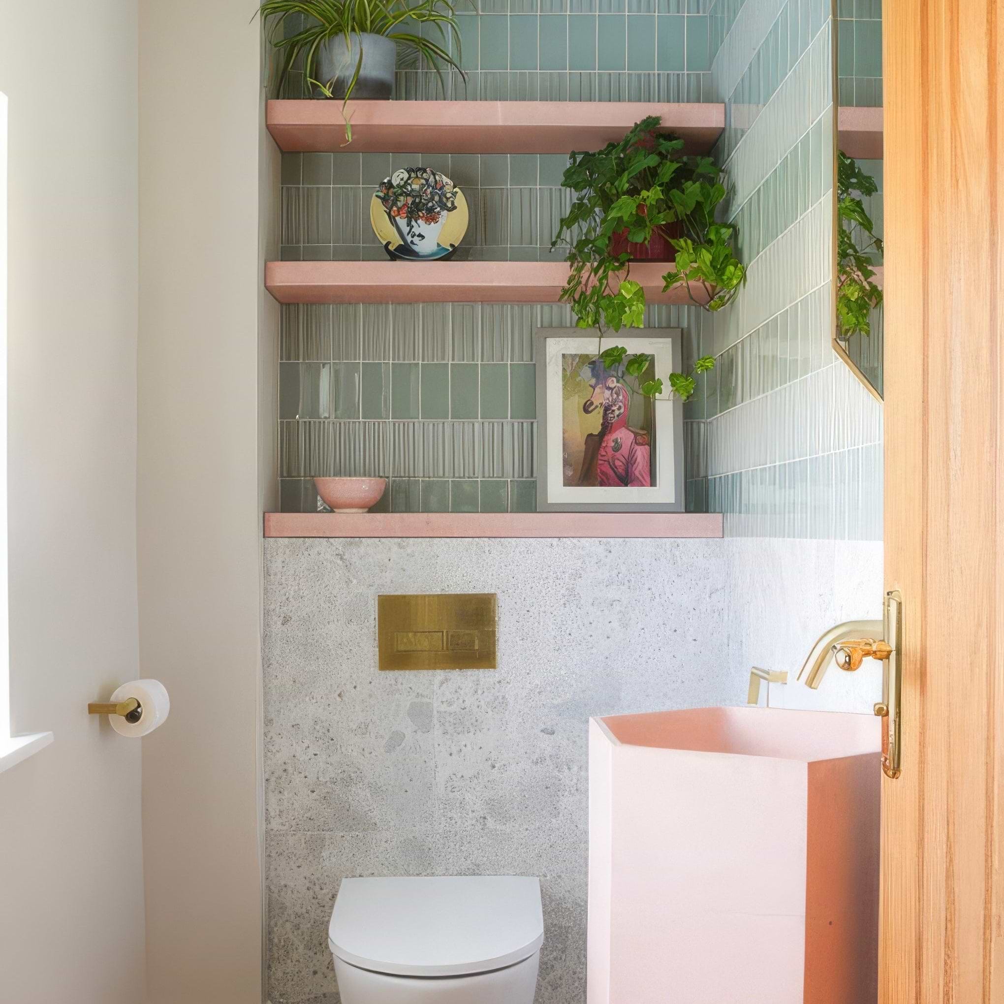 Tunstall Ceramic Fern Fluted Brick - Hyperion Tiles