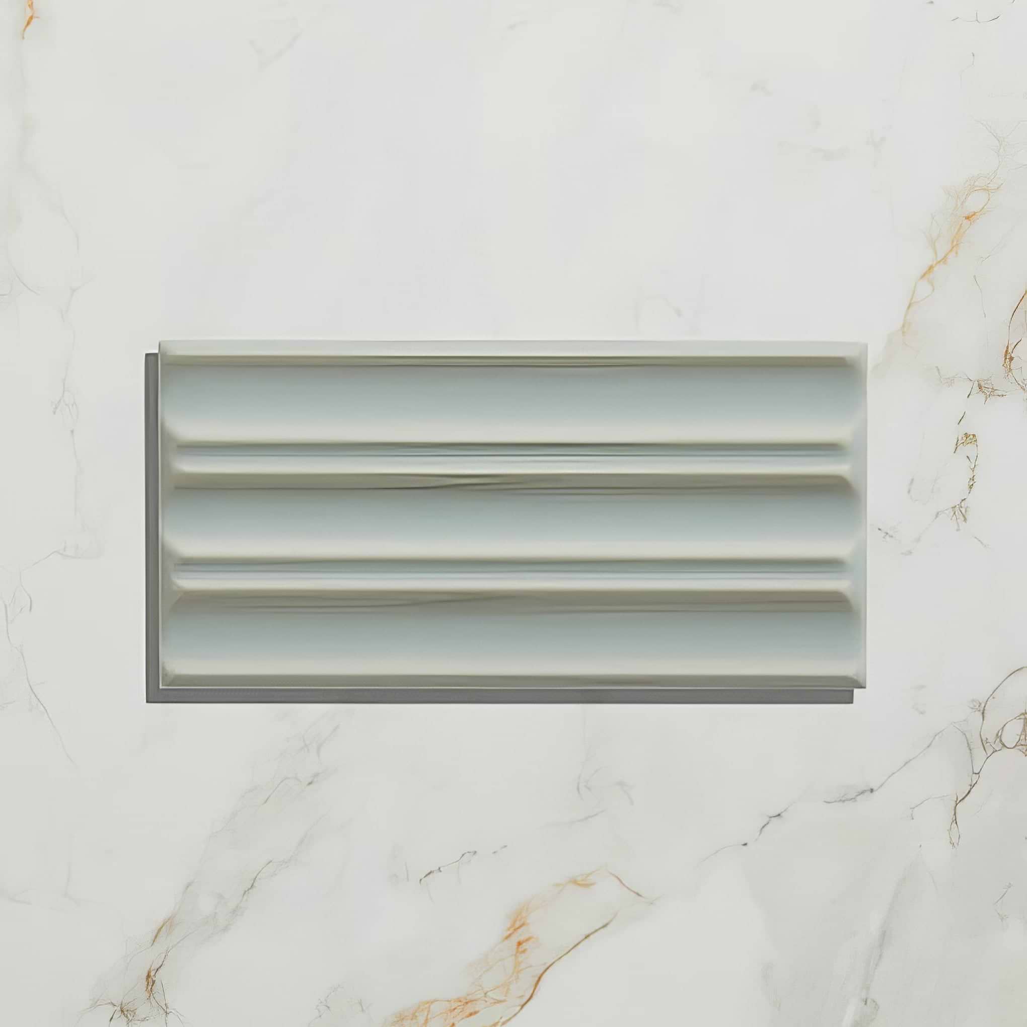Tunstall Ceramic Fern Fluted Brick - Hyperion Tiles