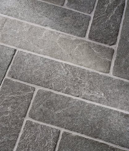 Tyrone Limestone Parquet Seasoned Finish - Hyperion Tiles