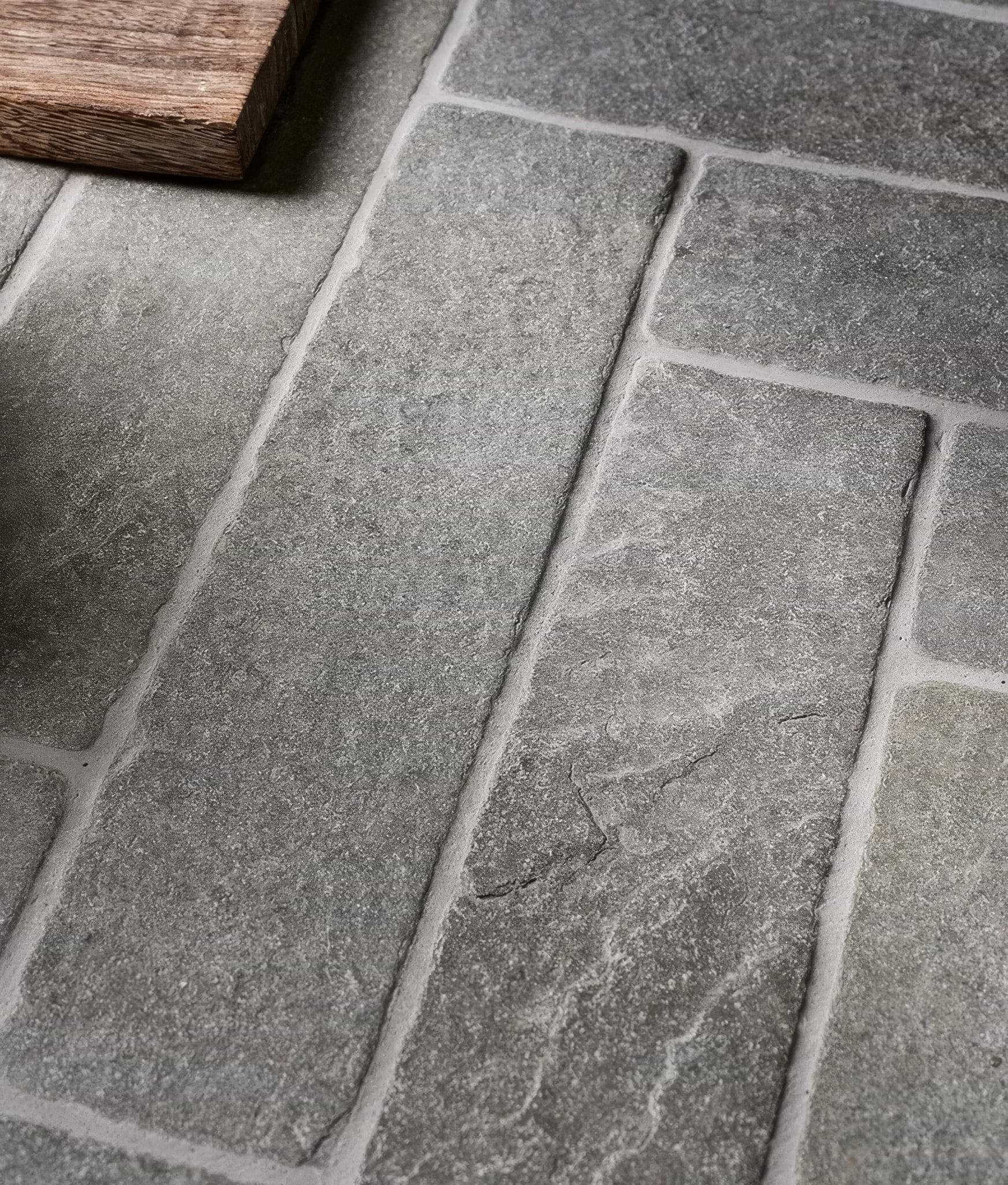 Tyrone Limestone Parquet Seasoned Finish - Hyperion Tiles