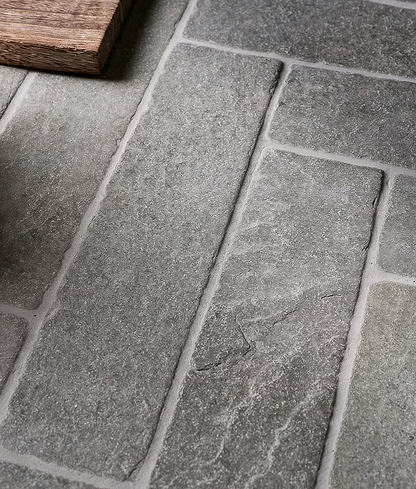 Tyrone Limestone Parquet Seasoned Finish - Hyperion Tiles