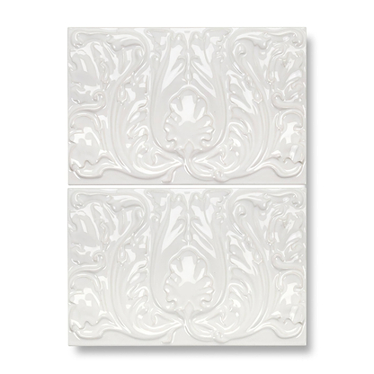 Edwardian Acanthus Highgate - Hyperion Tiles - Fired Earth