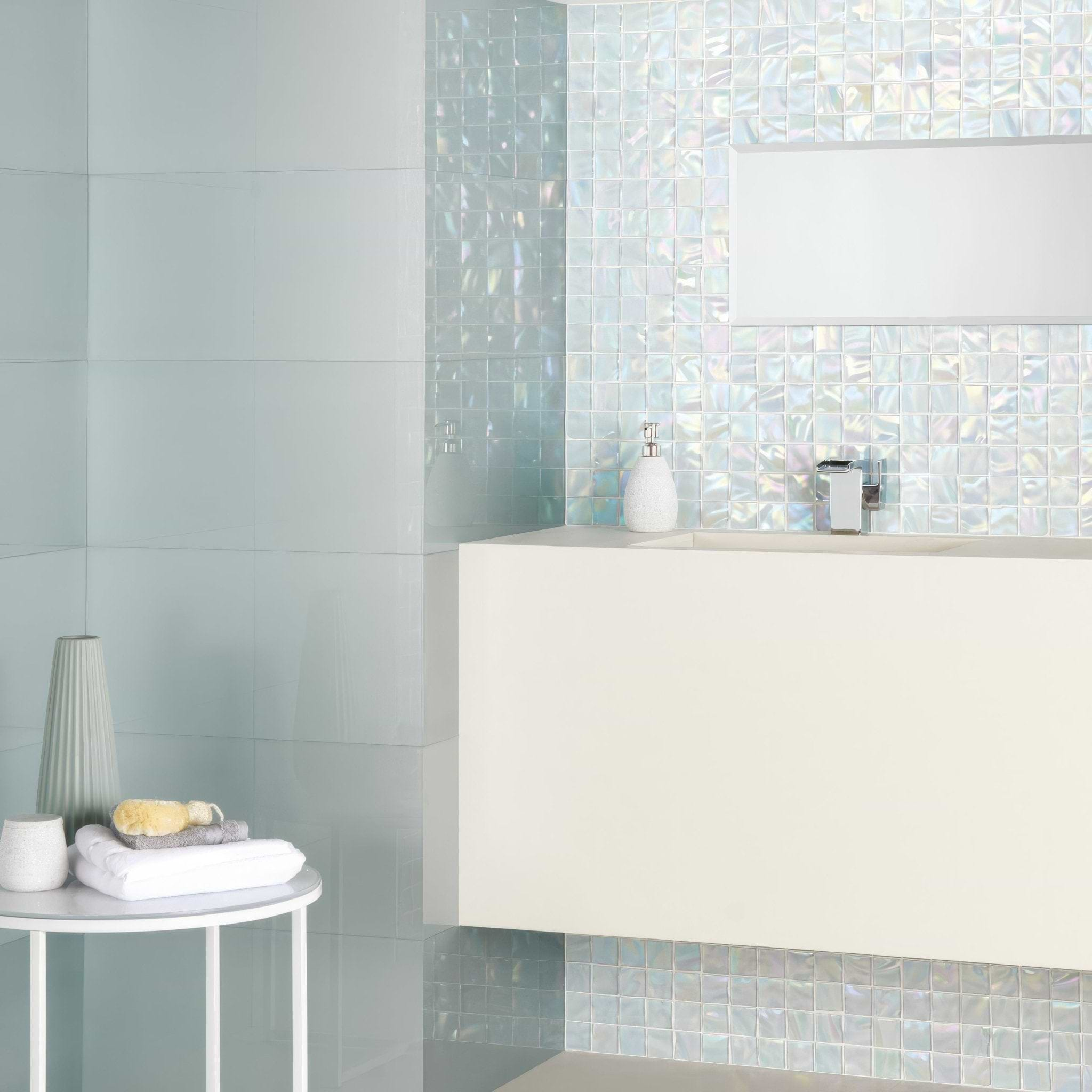 Ultimo Shell Iridescent Mosaic - Hyperion Tiles