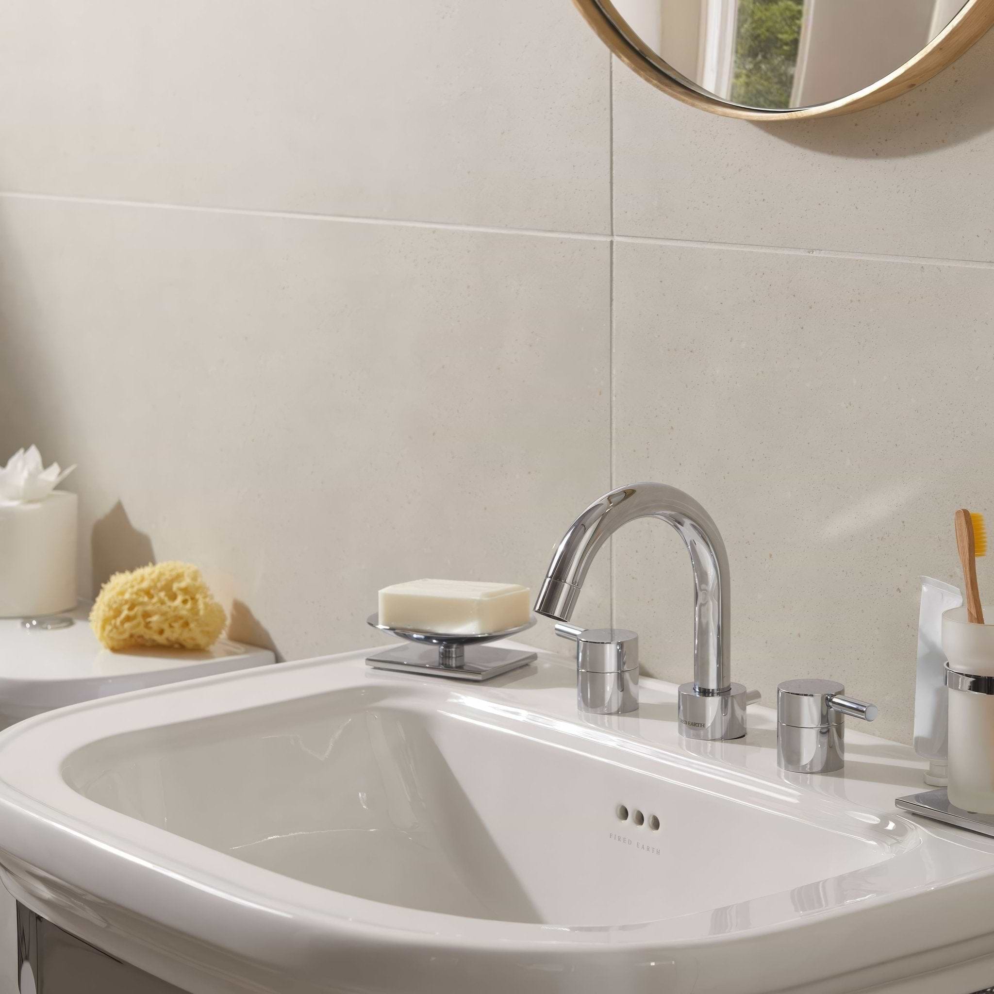Umbrian White 60 x 60cm - Hyperion Tiles