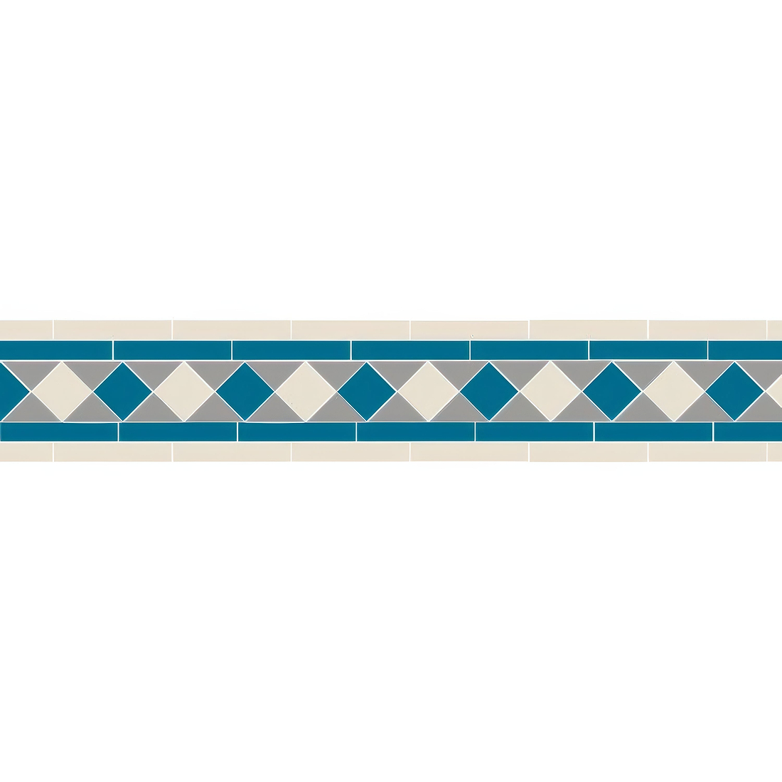 Bennett Grey, Dover White and Pugin Blue - Hyperion Tiles