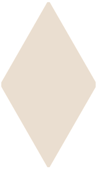 Victorian Floor Tile Diamond Colours 182 x 105mm - Hyperion Tiles