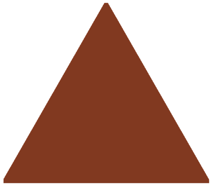 Victorian Floor Tile Equilateral Triangle Colours 104 x 89mm - Hyperion Tiles