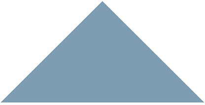 Victorian Floor Tile Triangle Colours 104 x 73 x 73mm - Hyperion Tiles