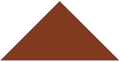 Victorian Floor Tile Triangle Colours 149 x 106 x 106mm - Hyperion Tiles
